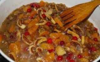 Рецепты с курагой, изюмом, грецкими орехами, медом и лимоном — калорийность, польза и вред