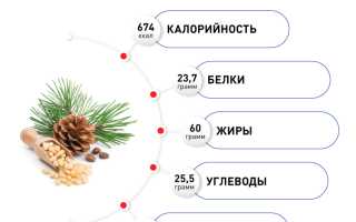 Химический состав кедровых орехов — польза для здоровья