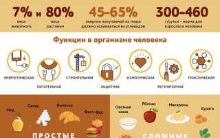 Сложные углеводы — где их больше всего в продуктах