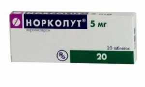 Лечение таблетками норколут