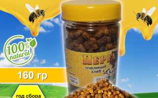 Перга — Натуральный помощник при гипертонии