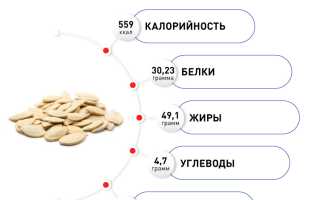 Химический состав тыквенных семечек — польза для здоровья