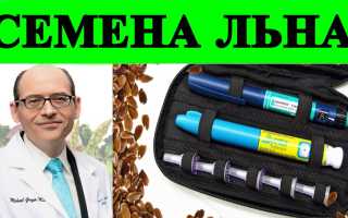 Лен и сахарный диабет — польза семян для здоровья
