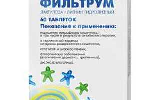 Лактофильтрум — эффективное средство для высыпаний на лице
