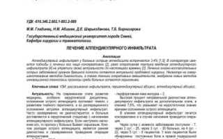 Лечение инфильтрата после операции — эффективные методы