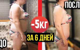 Сбрось 5 кг за неделю — домашний фитнес для девушек