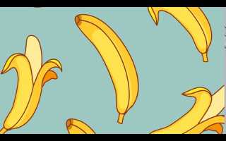 Банан — Полная Карта Витаминов и Микроэлементов